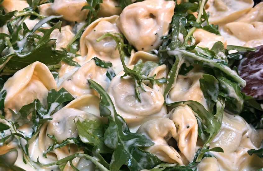 Ravioli in Zitronensauce